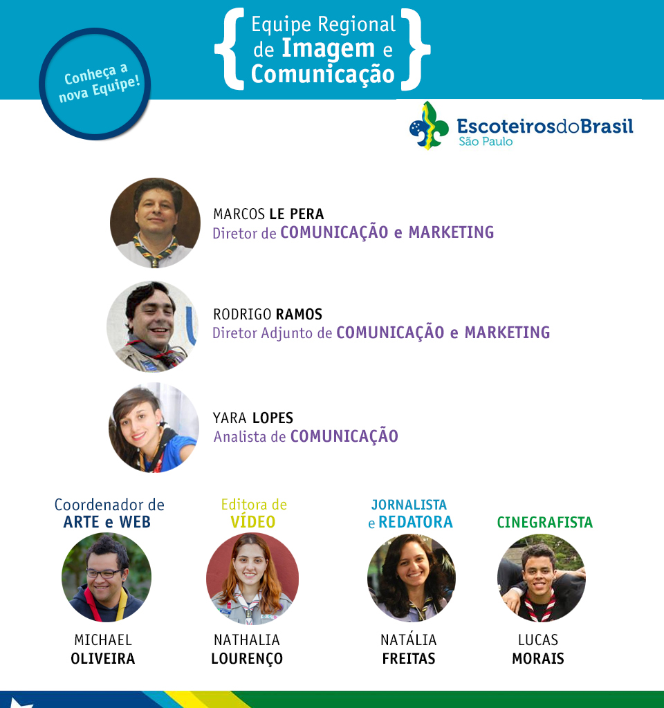 CONHEÇA A NOVA ERIC – EQUIPE DE IMAGEM E COMUNICAÇÃO!